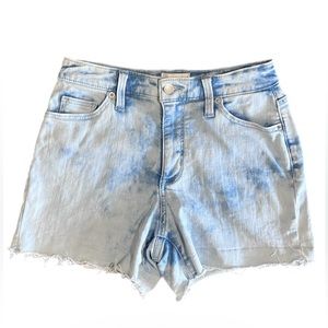 Universal Thread High Rise MIDI Cut Off Jean Shorts Size 0/25